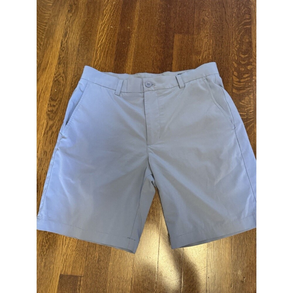 Vineyard Vines Performance Breaker Shorts Men 30 Light Blue 7.5" Inseam Golf